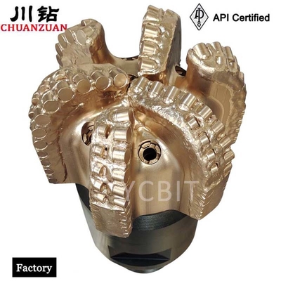 China Manufacturer10 broca 6 Bladg del cuerpo de acero PDC de 5/8 pulgada para la perforación petrolífera